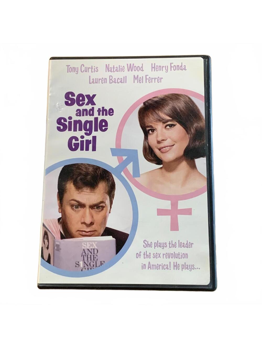 Sex and the Single Girl DVD Widescreen Romantic Comedy Natalie Wood NR